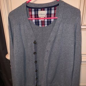 Size small gray cardigan sweater